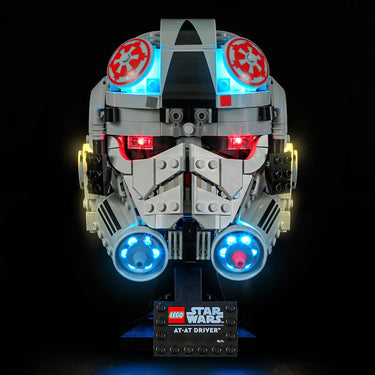 Light Kit for LEGO® Star Wars™ AT-AT Driver™ Helmet 75429 - ICUANUTY
