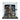 LEGO Arkham Asylum set with Batman, villains, and guards displayed in clear protective case