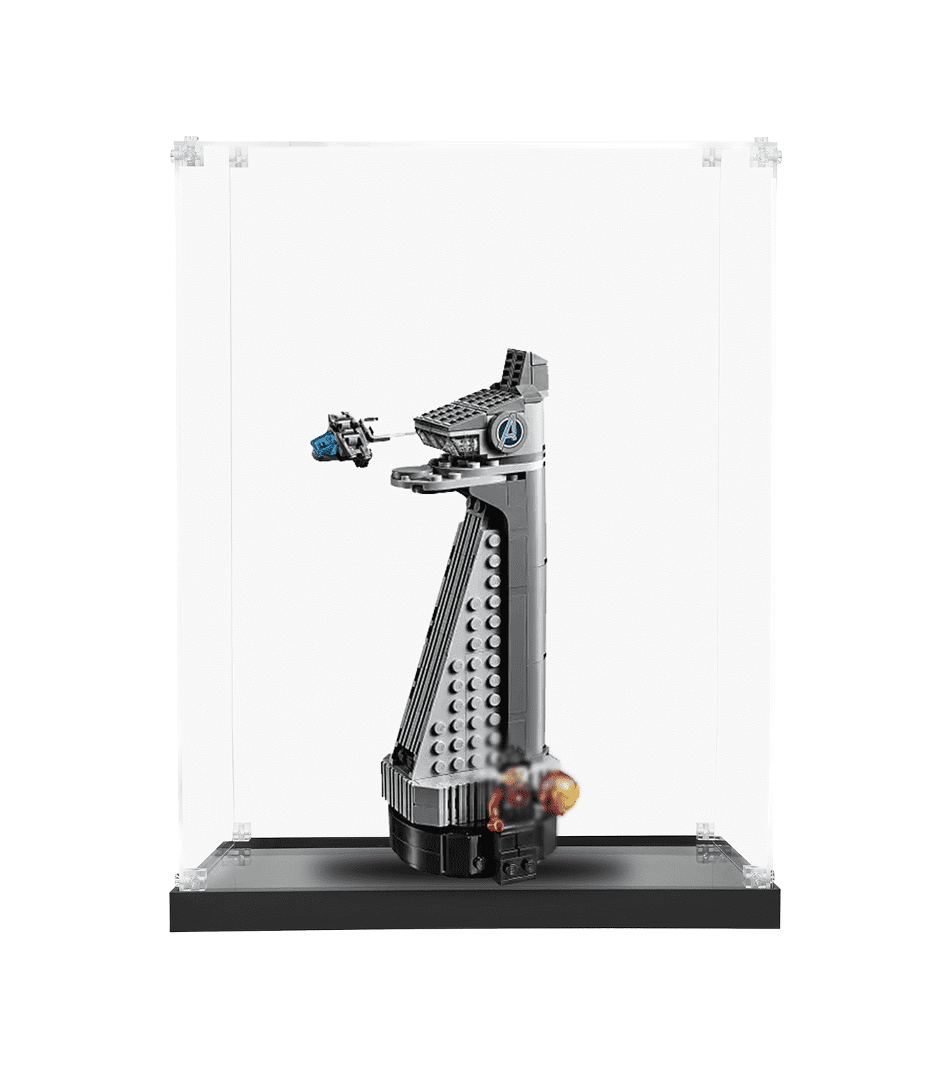 Display case for LEGO Marvel Avengers Tower 40334 – ICUANUTY