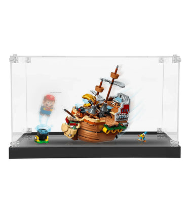 Display Case for LEGO Super Mario Bowser's Airship 71391 - ICUANUTY