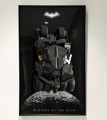 Wall Display Frame for Lego DC Batman Batmobile Tumbler 76240 Iconic Car - ICUANUTY