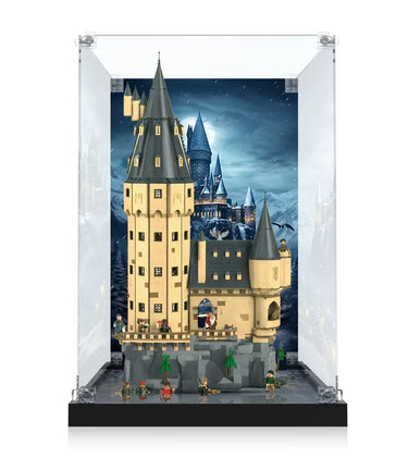 Display case for LEGO® Harry Potter™ Hogwarts™ Castle: The Main Tower 76454 - ICUANUTY
