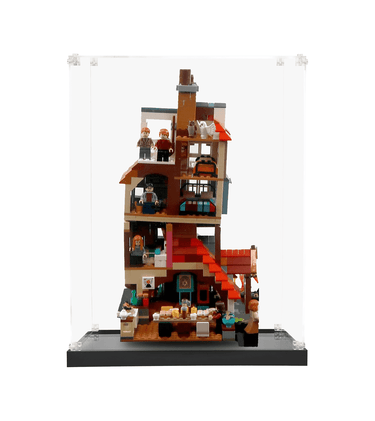 Display case for LEGO Harry Potter Attack on The Burrow 75980 - ICUANUTY