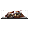 Display case for LEGO Star Wars Jabba's Sail Barge 75397 - ICUANUTY
