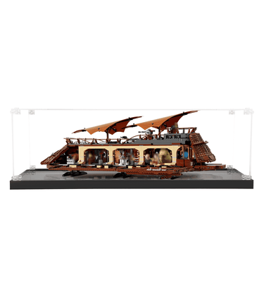 Display case for LEGO Star Wars Jabba's Sail Barge 75397 - ICUANUTY