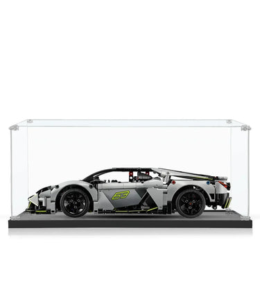 Display Case for LEGO® Technic™ Lamborghini Revuelto Super Sports Car (1:12 scale) 42214 - ICUANUTY