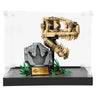 Display Case for Lego Dinosaur Fossils T. rex Skull 76964 - ICUANUTY