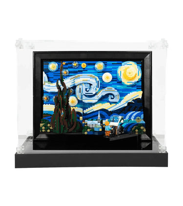 ICUANUTY-Display Case for Lego van Gogh - The Starry Night 21333 - ICUANUTY