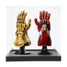 Display Case for Lego Infinity Gauntlet Glove 76191 /76223 Nano Gauntlet - ICUANUTY