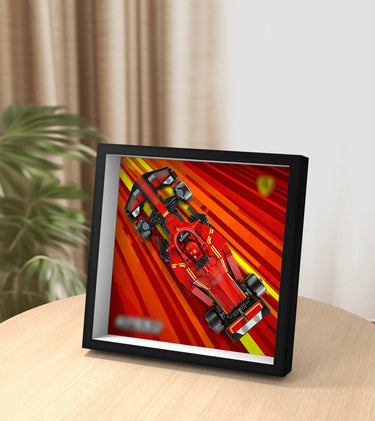 Display picture frame for LEGO Speed Champion - ICUANUTY