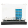 Display case for LEGO Architecture:United Nations Headquarters 21018 - ICUANUTY