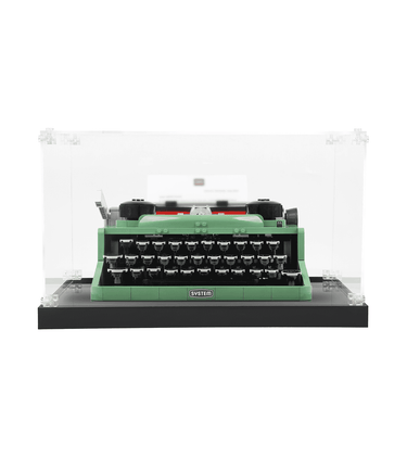 Display Case for Lego Ideas Typewriter 21327 - ICUANUTY