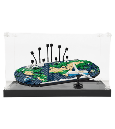 Display Case for Lego Navigation Footprint Map 41838 - ICUANUTY