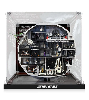 Premium Acrylic Display Case for LEGO® Star Wars™ Death Star™ 75419 - ICUANUTY