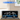 Blue LEGO Shelby Cobra 427 S/C model displayed in clear acrylic case on wooden surface
