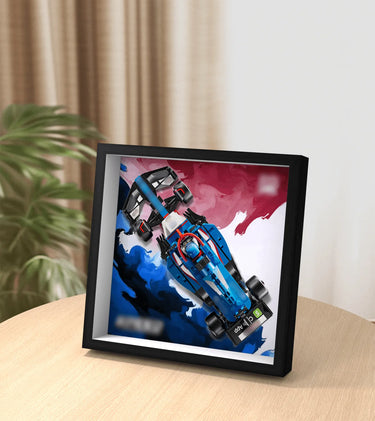 Display picture frame for LEGO Speed Champion - ICUANUTY