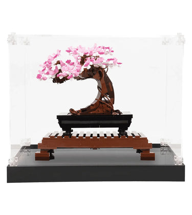 Display Case for Lego Icons Bonsai Tree 10281 - ICUANUTY
