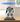 LEGO Transformers Soundwave 10358 model showcased inside clear display case on wooden table