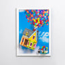 Wall display Frame for LEGO Disney Up House 43217 - ICUANUTY