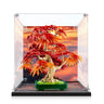 Display case for LEGO® The Botanical Collection Japanese Red Maple Bonsai Tree 10348 - ICUANUTY