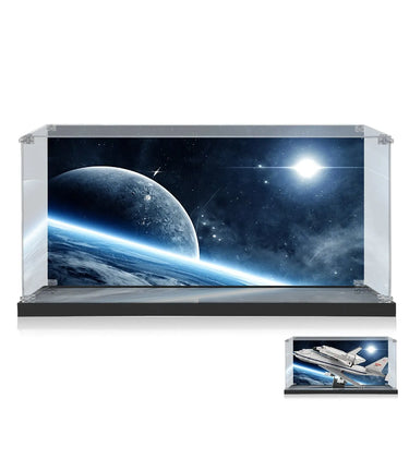 Display case for LEGO® Icons Shuttle Carrier Aircraft 10360 - ICUANUTY