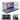 Clear acrylic two-tier display case with racing track design for model Formula 1 cars