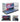 Clear acrylic two-tier display case with racing track design for model Formula 1 cars