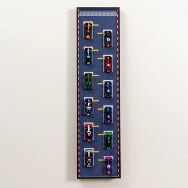 Wall frame for LEGO Other F1® Collectible Race Cars 71049 /Track version - ICUANUTY