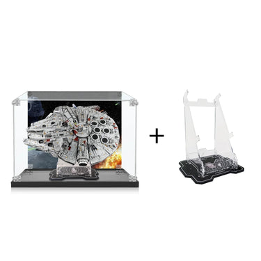 Premium Acrylic Display Case for LEGO® Star Wars™ Millennium Falcon™ (75192) - ICUANUTY