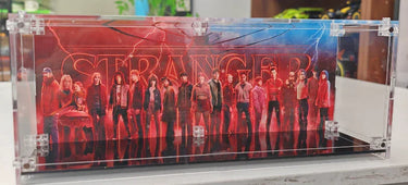 Display Frame compatible with LEGO® BrickHeadz™ Stranger Things 40879/40801 - ICUANUTY