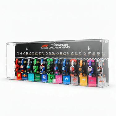 Premium Wall-Mounted Display Case for LEGO® Collectible Minifigures Series 71049 - ICUANUTY