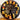 Black wall clock with colorful figurines at each hour showing various activities and costumes