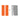 Orange Porsche GT3 RS door decal with white stripes and Porsche logo plus transparent protective cover