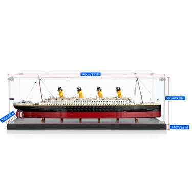 Display case for LEGO® Titanic 10294 - ICUANUTY