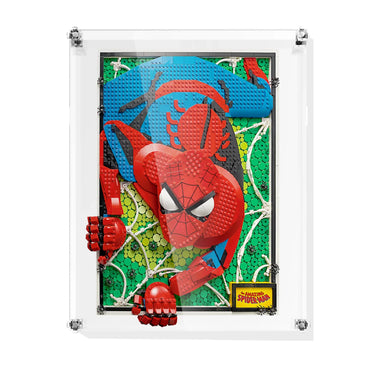Wall Display Case for LEGO® Art The Amazing Spider-Man 31209 - ICUANUTY
