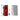 Red Ferrari Formula 1 car model on red and white background with remote control and clear protective case