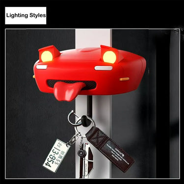 Key Holder for Mazda Miata MX-5 Inspired LED Pop-Up Headlight Wall Hook | Cute JDM Car Key Organizer