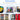 Acrylic display cases protect various detailed models including colorful LEGO sets and scale model cars on shelves and framed displays