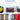 Acrylic display cases protecting various detailed model cars and miniature racing cars in a collection setup