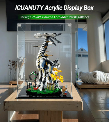 Display Case for Lego Horizon Forbidden West: Tallneck 76989 - ICUANUTY