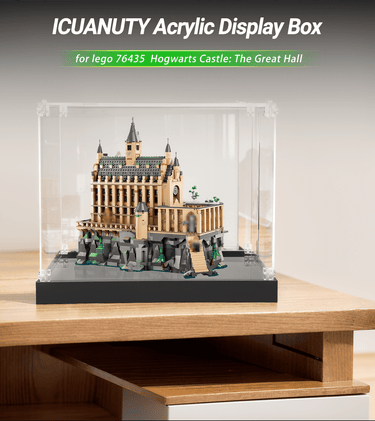 Display case for LEGO Harry Potter Hogwarts Castle: The Great Hall 76435 - ICUANUTY