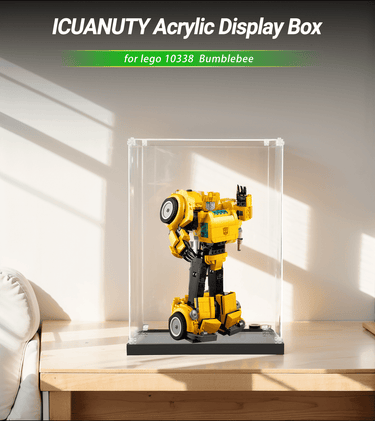 display case for LEGO Icons Bumblebee 10338 - ICUANUTY