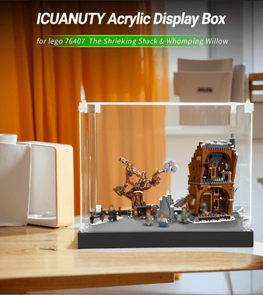 Display Case for Lego The Shrieking Shack & Whomping Willow 76407 - ICUANUTY