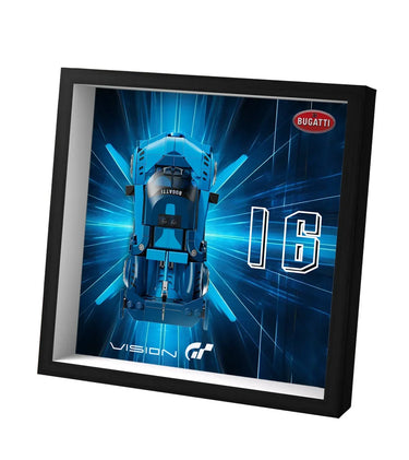 Display Frame For LEGO Speed Champions Bugatti Vision GT 77253 - ICUANUTY