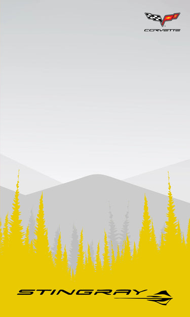 (Custom made) Display wallboard for lego Technic™ Chevrolet Corvette Stingray 42205 - ICUANUTY