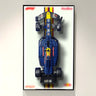 Wall display frame for LEGO Oracle Red Bull Racing RB20 F1 Car 42206 - ICUANUTY