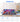 Clear acrylic display box for model cars measuring 51x24x13 cm with racetrack background and five colorful race cars
