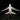 LEGO model of NASA space shuttle with LED lights on white wings and black background