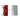 Top view of red Formula 1 race car poster with Ferrari logo and protective acrylic frame