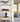 Display shelves with red Formula 1 car model and Spider-Man Miles Morales mask in acrylic cases